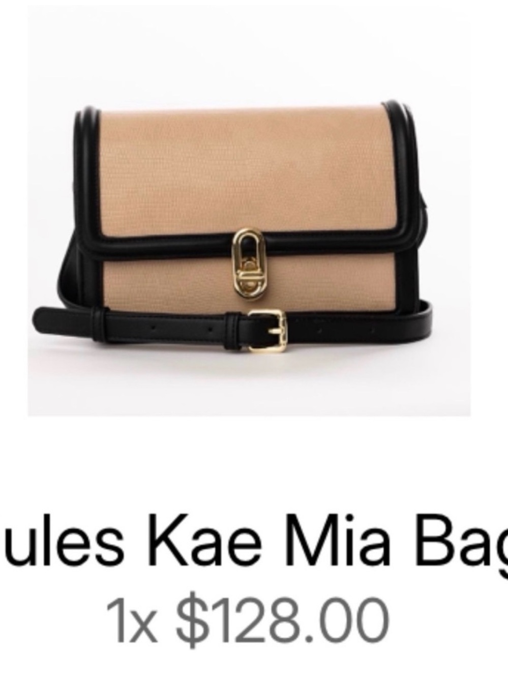Anthropologie‎ Jules Kae Mia Crossbody bag - Picture 3 of 7